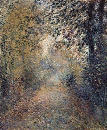 Pierre-Auguste Renoir In the Woods china oil painting image